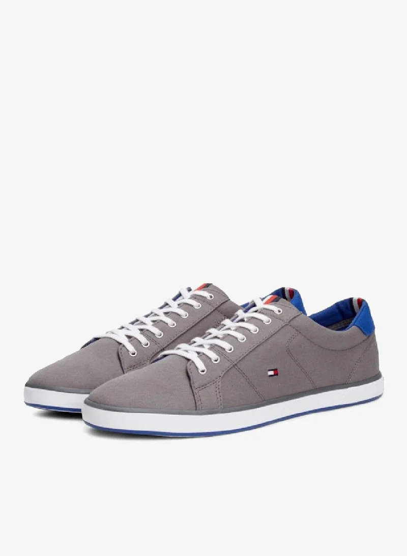TOMMY HILFIGER Canvas Lace Up Trainers Sneakers