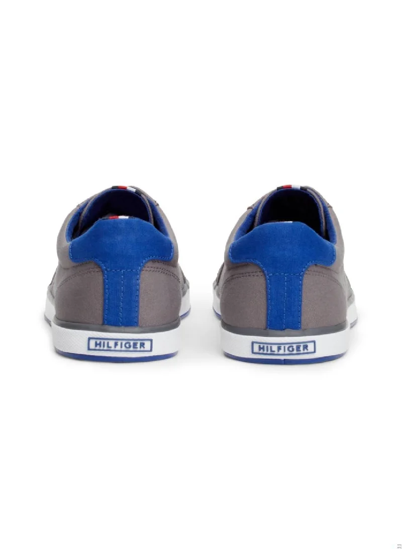 TOMMY HILFIGER Canvas Lace Up Trainers Sneakers