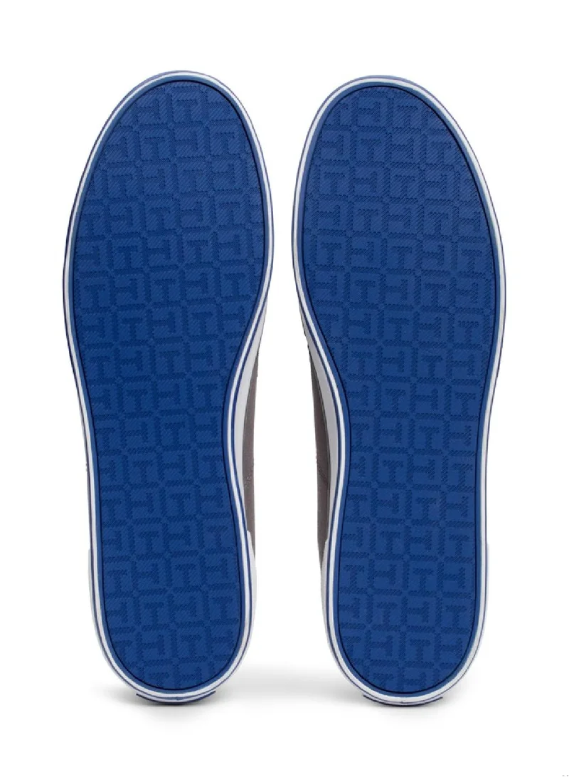 TOMMY HILFIGER Canvas Lace Up Trainers Sneakers