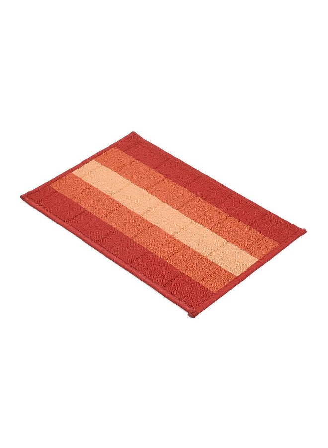 Status Contract Anti Slip Front Door Mat|(38x58cm) Living Room Rug for Entrance Door|Polypropylene Floor Mats for Home|Essential Small Rug Office, Bedroom & Kitchen| (Orange) - Image 3