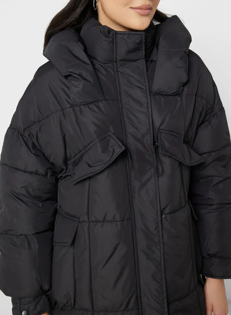 ELLA Longline Padded Jacket