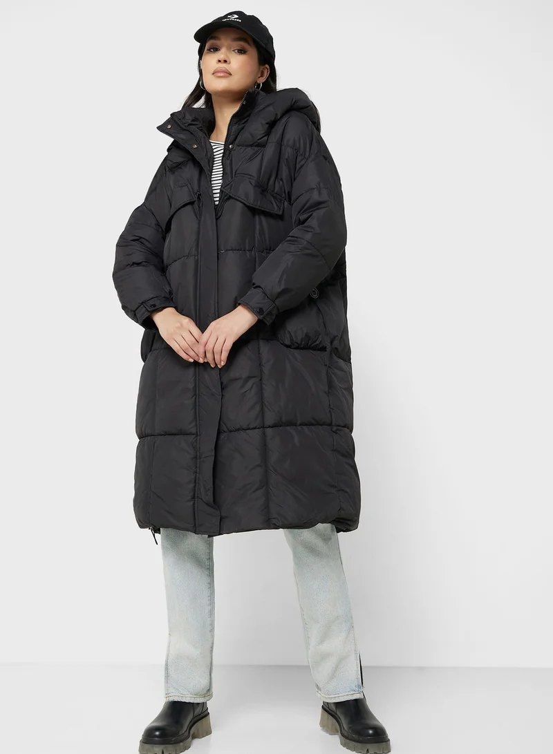 ELLA Longline Padded Jacket