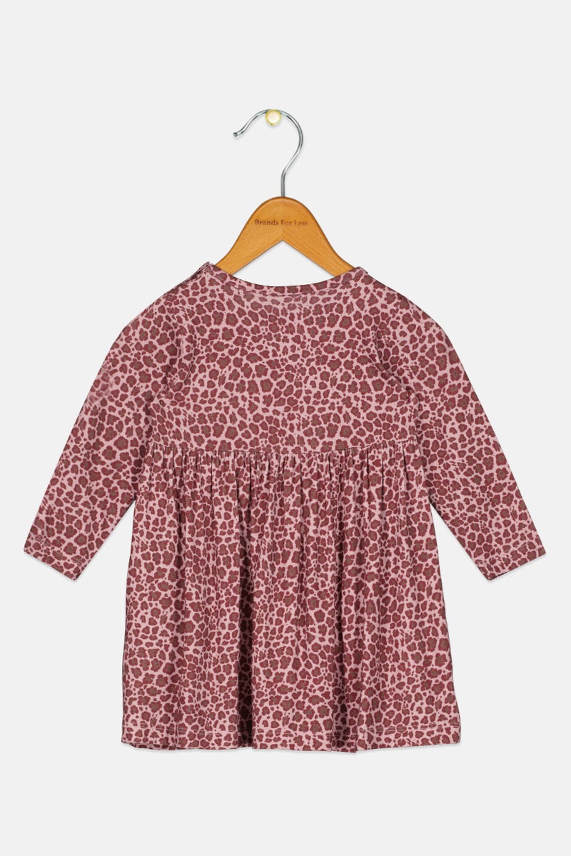 NAME IT Toddlers Girl Animal Print Dress, Multicolor - Image 2