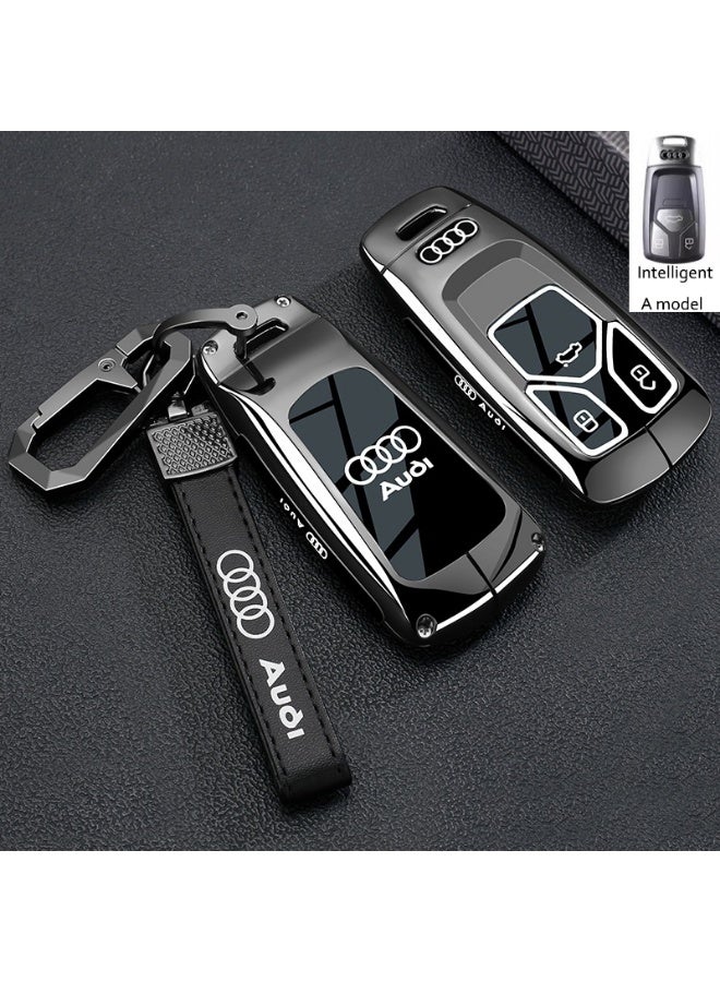Audi 2025 Audi Q5L special key set luxury 2024 A4L premium car key all inclusive protective case for men and women General Motors keychain - Image 1