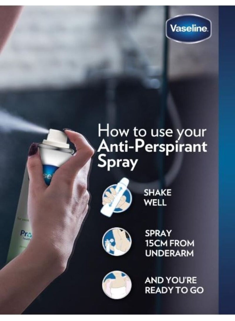 فازلين مزيل العرق فازلين أكتيف فريش، بخاخ مضاد للتعرق، 250 مل - Image 3