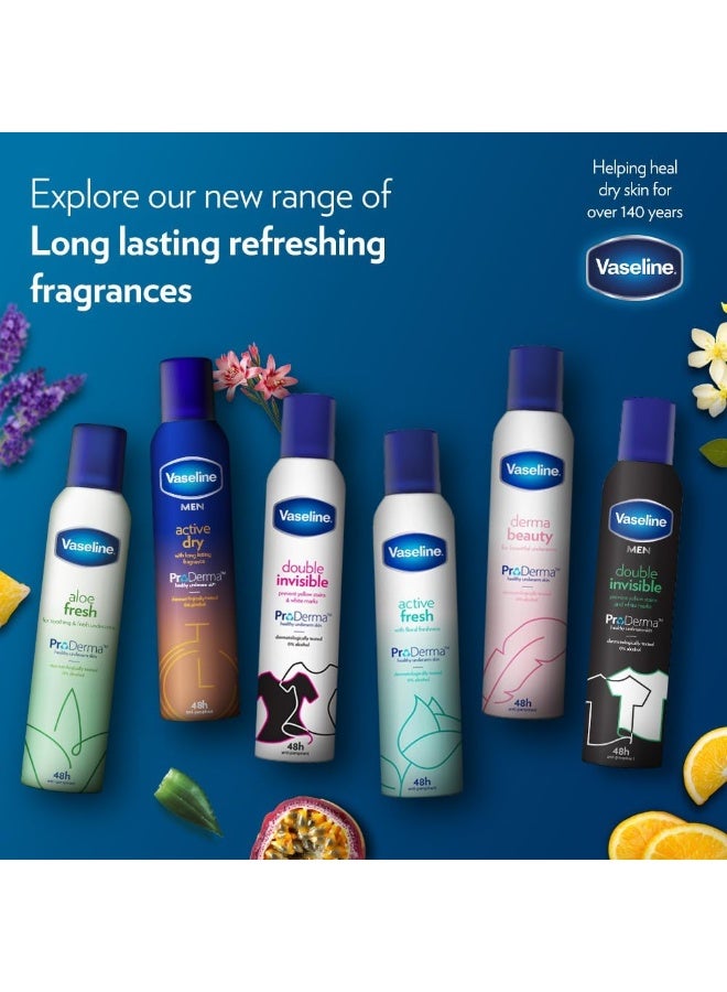 فازلين مزيل العرق فازلين أكتيف فريش، بخاخ مضاد للتعرق، 250 مل - Image 4