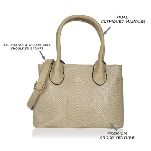 Lavie Women's Ficus Small Satchel Handbag for Women | Satchel Bag for Work | Ladies purse | Stylish Shoulder Bag | Gift For Women - Image 3