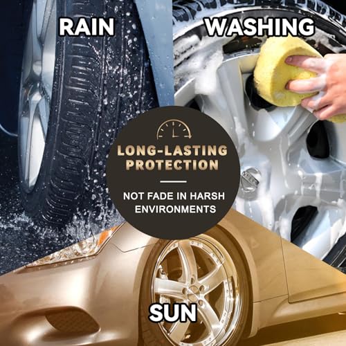 xdotoar Silver Wheel Paint, Efficient Silver Touch Up Paint for Rim, Quick and Easy Remover Curb Rash, Car Scratch and More, Universal and Color Accurate, Long lasting, Resists Water, Uv Rays - Image 5