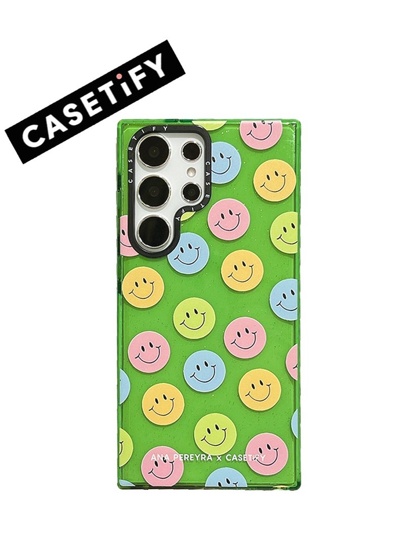 كاستيفي غطاء سامسونج جالاكسي إس 24 ألترا "هابي فيس وفير" - Image 1