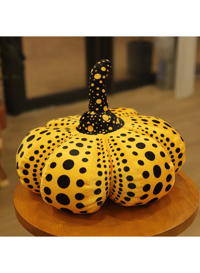 Funny  Pumpkin Pillow Doll Plush Toy Pillow Cushion Children's Doll Bar Prom Decoration-Color:Pumpkin-Height:60cm - Image 1