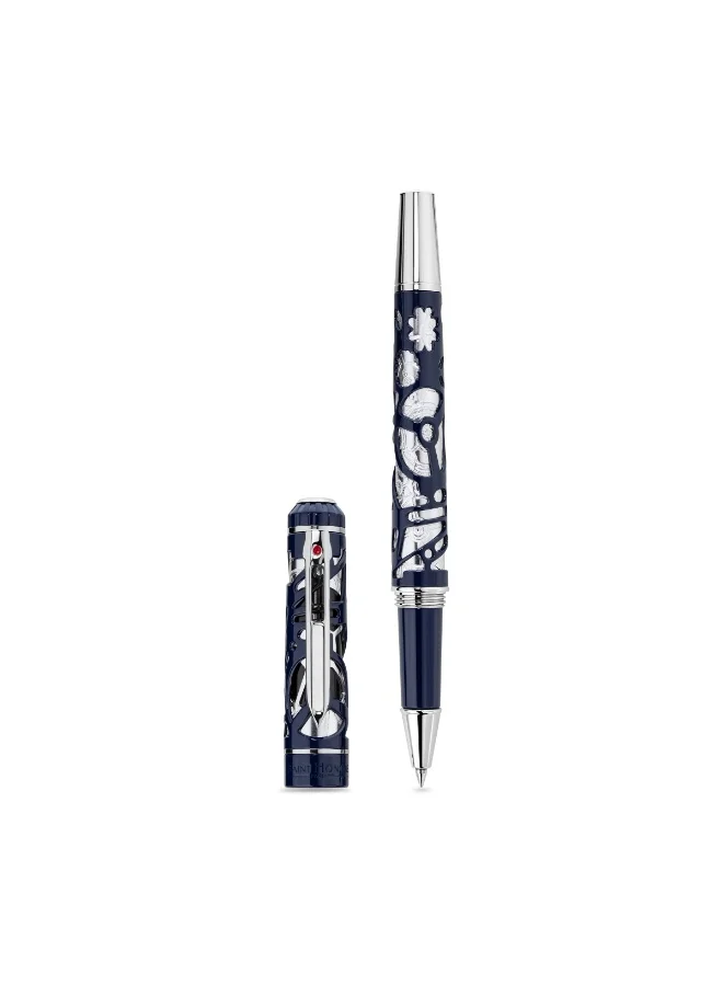Saint Honore Paris Monceau Blue Pen for Men's