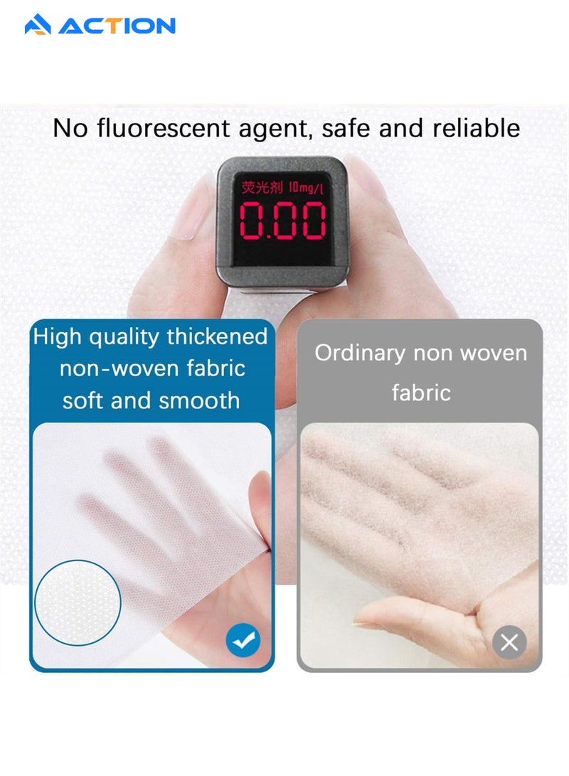 أكشن طقم ملاءات سرير للاستعمال مرة واحدة للسفر، 4 قطع من ملاءات السرير المحمولة للاستعمال مرة واحدة ومجموعة أكياس وسادة للاستعمال مرة واحدة، مناسبة للسفر والفنادق والسفر التجاري - Image 5