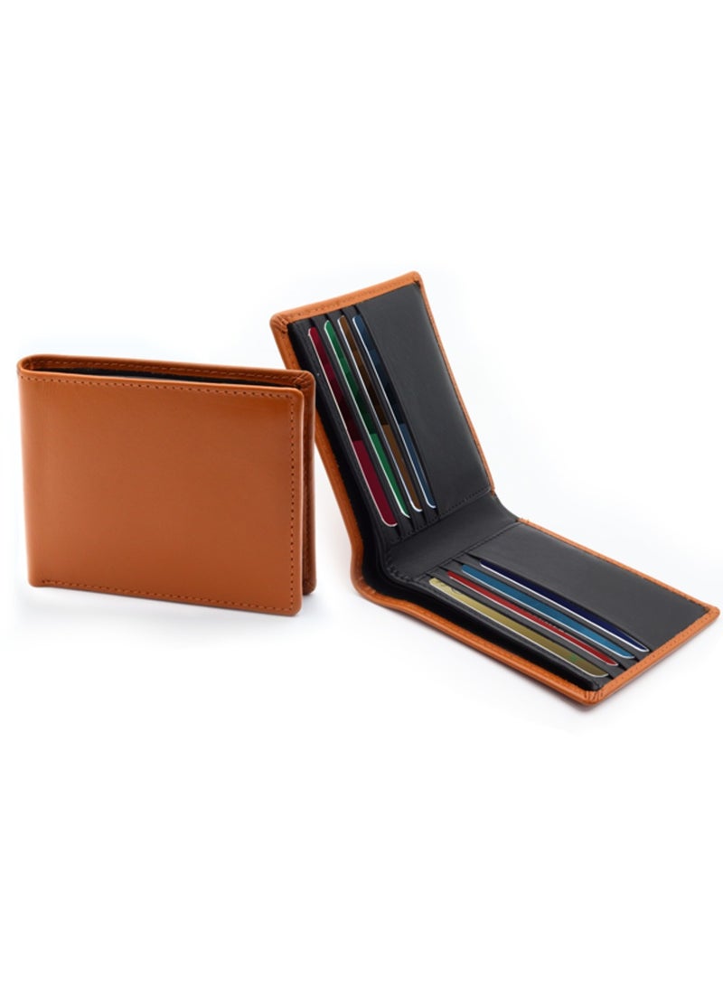 تشيس بلس محفظة جلدية للرجال ، حامل بطاقة رقيقة محفظة الرجال مع وظيفة RFID - Image 1