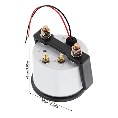 ePathChina 2" 52MM 12V 8~16V Universal LED Electrical Car Voltmeter Voltage Gauge Meter - Image 3