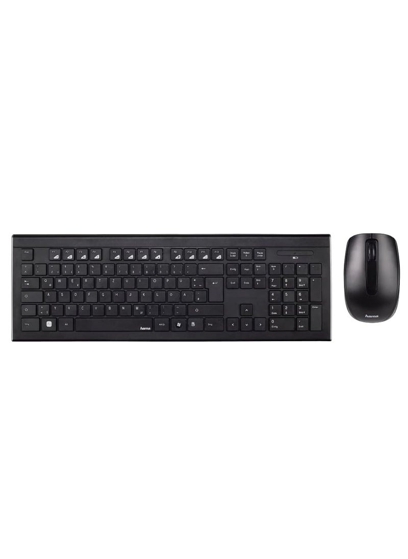 Hama D3182664 Cortino Gulf Wireless Keyboard and Mouse Set  - Image 2