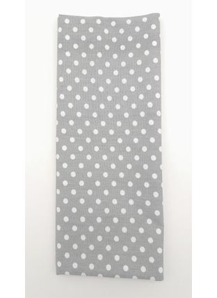Angel Çanta Aksesuar Angel Bag Accessory 120X50 cm Gray Color Small Polka Dot Cotton Lining Fabric No: 23 