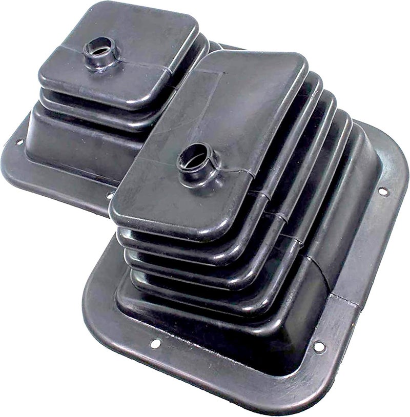 APDTY 111525 Shift Double Shifter Boot for Dana 300 Transfer Case and T176/T177 Transmission - Image 1