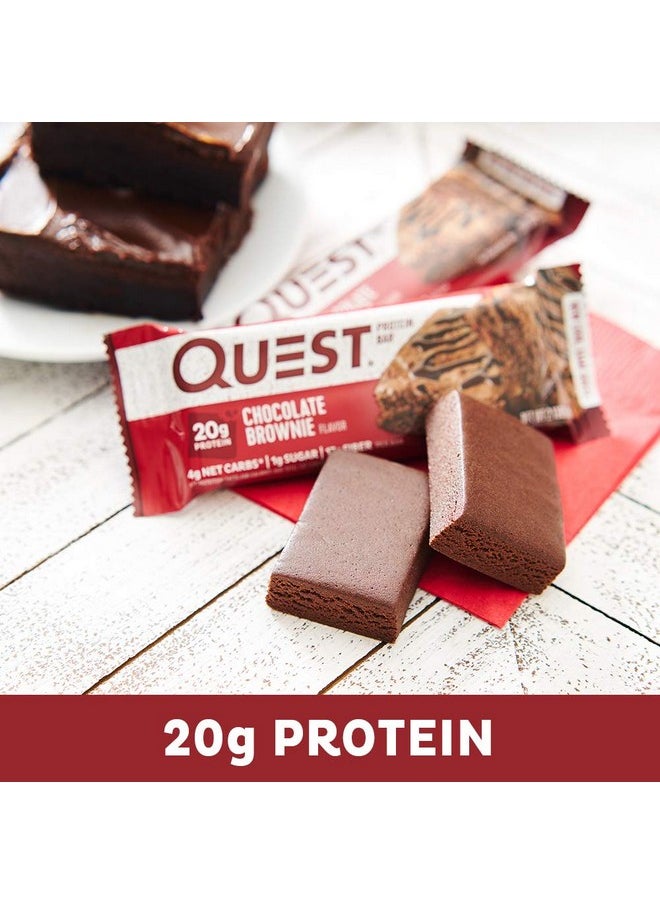 Quest Nutrition Protein Bar, Chocolate Brownie, 12 Count  - Image 4