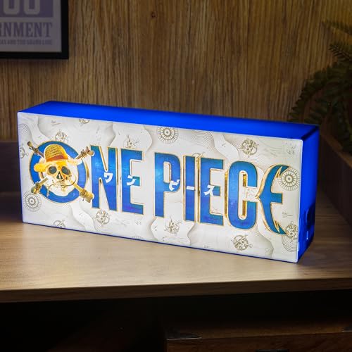 Paladone One Piece Logo Box Light Officially Licensed Netflix Anime LED Lamp Straw Hat Pirates Gifts for Pop Culture Fans Battery Powered Home Dcor - Image 3
