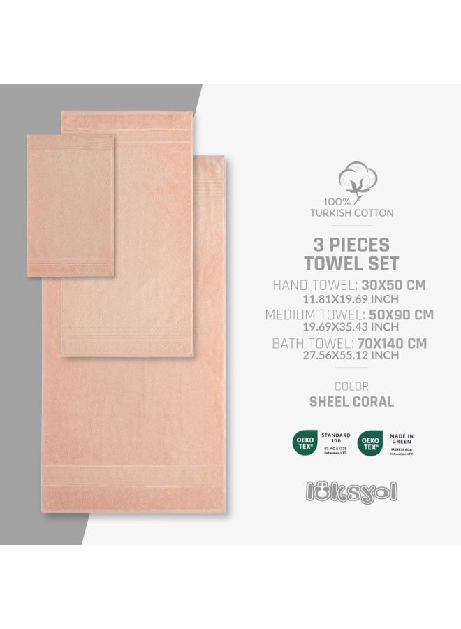 لوكسيول طقم مناشف فاخرة من لوكسيول - 100٪ قطن تركي نقي - وزن 600 GSM - ناعم جداً وذو امتصاص عالي - طقم 3 قطع (1 منشفة حمام 140×70، 1منشفة يد 50×70، 2 منشفة وجه 50×30) - جودة فندقية فاخرة ومناسبة للمنتجعات - تصميم أنيق وعصري - معتمد من أوكو-تكس (صنع بطريقة مستدامة ومعيار 100) - وردي - منشفة مثالية للاستخدام اليومي أو لضيوفك أو للهدايا - ناعمة على البشرة ولا تتلاشى ألوانها مع الغسيل - قابلة للغسل بالغسالة وتدوم طويلاً - فخامة ملموسة في كل مرة تستخدمها فيها - طقم مناشف عملي وأنيق يناسب المنزل أو السفر أو النادي الصحي - مناشف لوكسيول مصممة لتجمع بين الجودة العالية والأناقة - Image 4