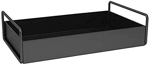 MFS Craft World MFS Craft World 12x8 inch black coating steel Fruits tray Storage for Kitchens Dining Table srving tray for kitchen dinning Luxury germs free - Image 1