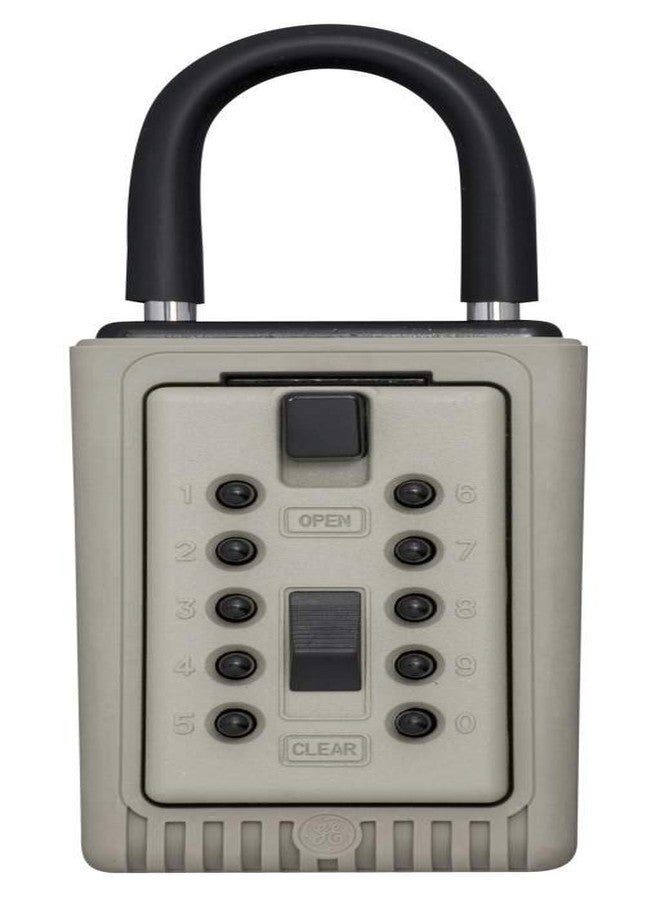 Kidde AccessPoint 001404 KeySafe 3-Key Portable Push Button Key Safe Box, Clay - Image 1