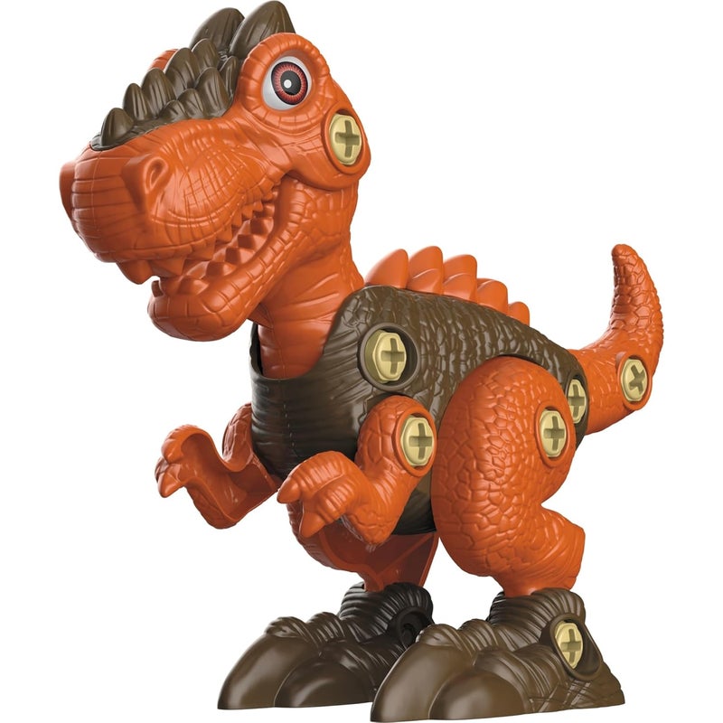 ThinkerPlace Large DIY T. Rex Dinosaur Kit with Motor Play | Learn About Motors | Take Apart Dinosaur Toys | Build, Play & Learn | STEM Educational Toy for Kids Age 4+ | Science & Learning Toy - Image 1