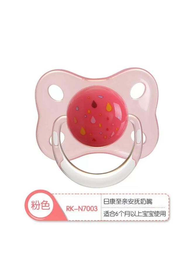 Soothing Nipple Baby Silicone Nipple 0 To 6 Months With Storage Sleeping Nipple