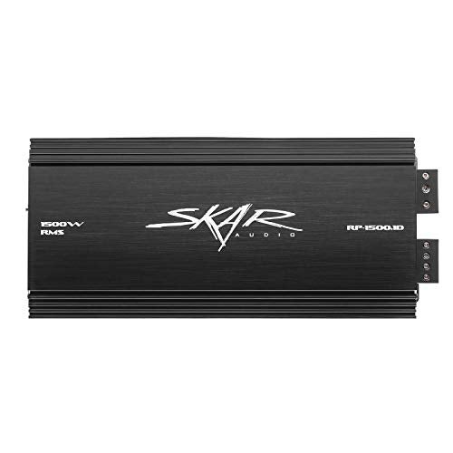 Skar Audio RP15001D Monoblock Class D MOSFET Amplifier with Remote Subwoofer Level Control 1500W - Image 1