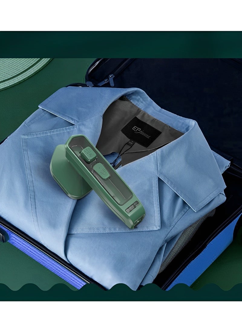 REOCLE Portable Handheld Garment Steamer Fabric Wrinkle Remover with 30W Powerful Steam Pressure & 30-Second Fast Heat-up Best Choice For Home Office and Travel  - Image 2