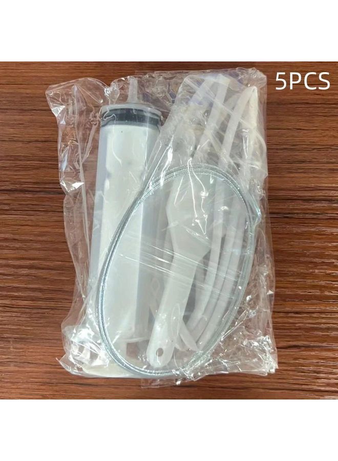 1 Set Refrigerator Drain Clean Brush Dredge Tool Kit With Suction Syringe Hose - Image 1