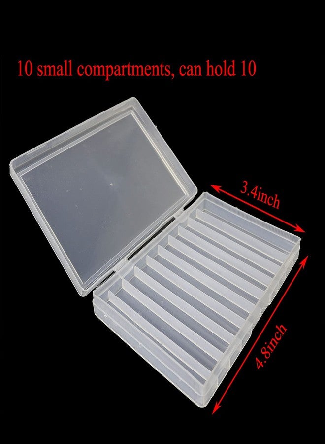PZRT 1 PCS storage box with 10 compartments for storage of milling cutters, taps, drills and turning tools with a diameter of 10mm or less and a length of 80mm or less - Image 3