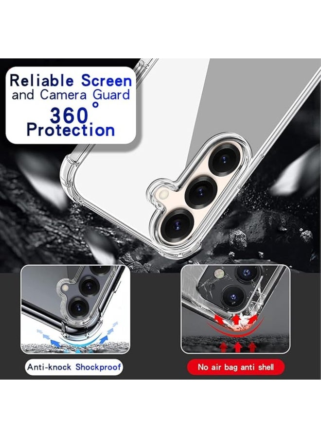 Mirror Case for Samsung Galaxy S25 Plus – Shockproof Makeup Phone Cover for Women, Slim Protective TPU Case with Built-in Mirror, Stylish & Functional for Daily Touch-ups - Image 3