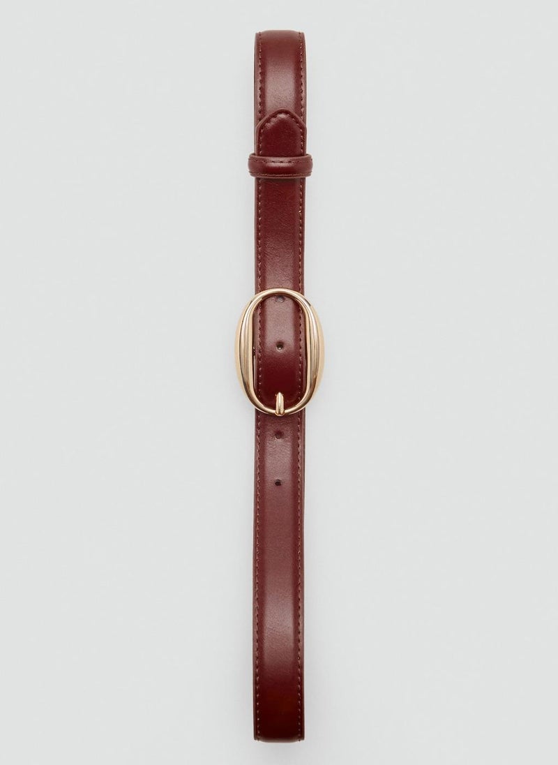 MANGO Oval Buckle Belt  - Image 2