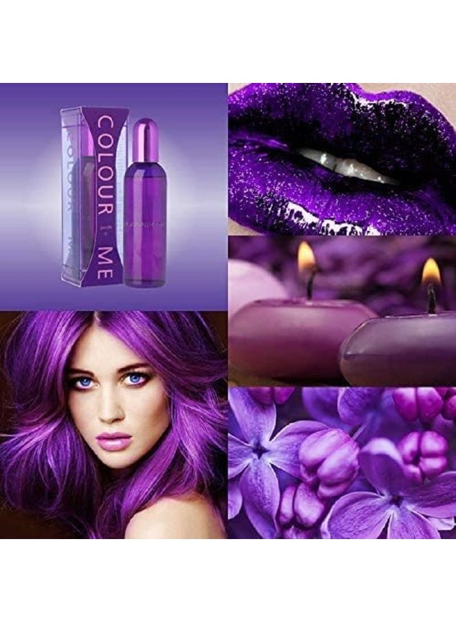 COLOUR ME Purple by Colour Me 100ml Eau de Parfum - Image 5