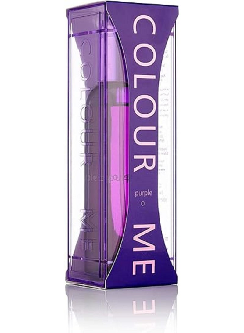 COLOUR ME Purple by Colour Me 100ml Eau de Parfum - Image 2