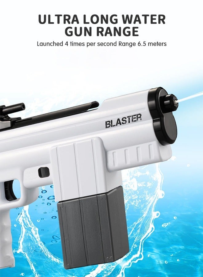 GROIC Electric Water Gun, Automatic Squirt Guns with 375CC High Capacity, 22 FT Range Blaster Toys, Soaker Gun Toy for Summer Swimming Pool Party Beach Outdoor Activity - Image 2