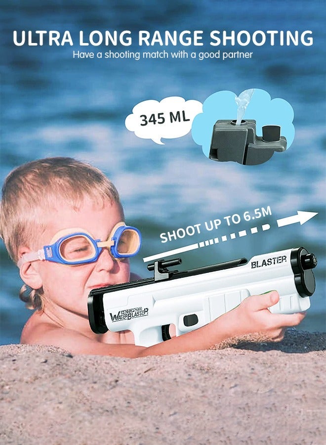 GROIC Electric Water Gun, Automatic Squirt Guns with 375CC High Capacity, 22 FT Range Blaster Toys, Soaker Gun Toy for Summer Swimming Pool Party Beach Outdoor Activity - Image 5