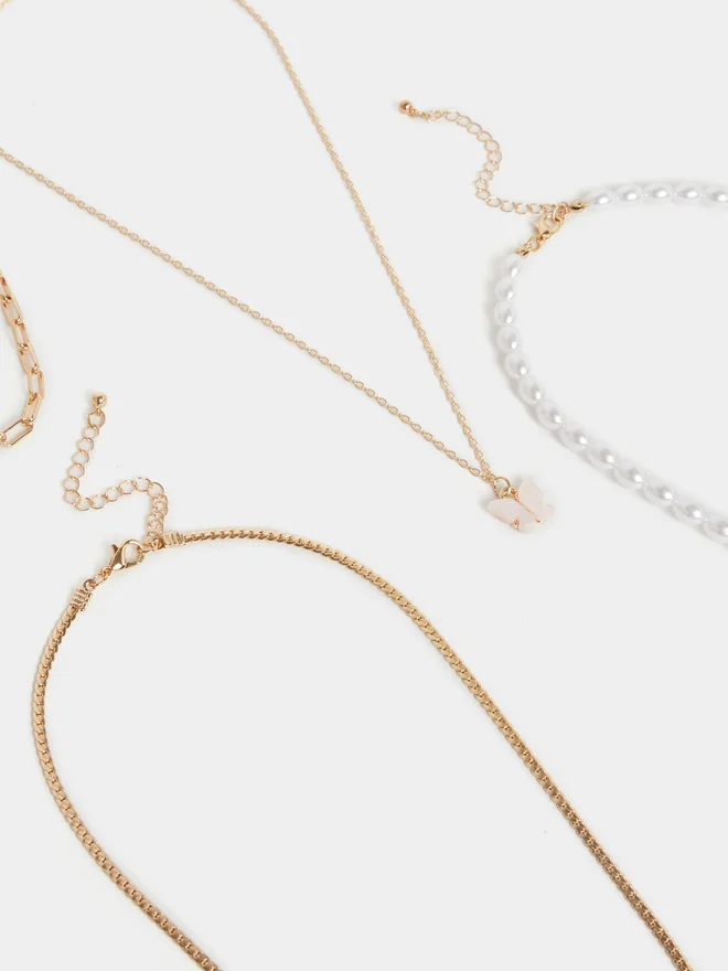 Styli Styli Set of 5 - Embellished Necklace