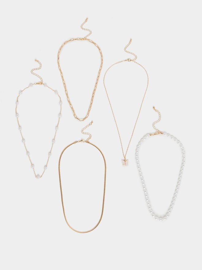 Styli Styli Set of 5 - Embellished Necklace - Image 2