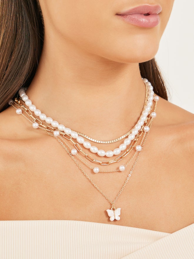 Styli Styli Set of 5 - Embellished Necklace - Image 1