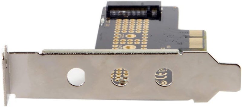JSER NVME to PCI-E 4.0 Low Profile PCI-E 3.0 x1 Lane to M.2 NGFF M-Key SSD Nvme AHCI PCI Express Adapter Card - Image 5