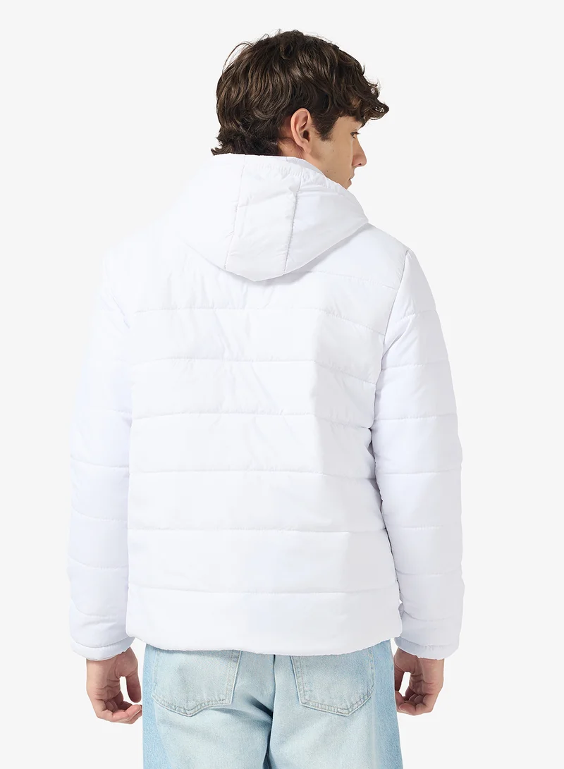 سفنتي فايف جاكيت منتفخ بغطاء رأس