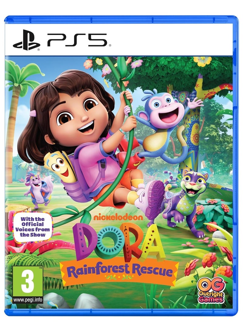 PS5 Dora Rainforest Rescue - playstation_5_ps5