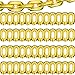 Virtue Morals 48 Pcs 16 Inch Gold Foil Chain Balloons Jumbo Chain Balloons for 80s 90s Party Decorations - Image 2