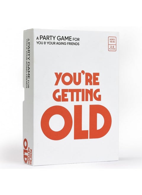 You'Re Getting Old - لعبة بطاقات حفلات لجيل الألفية المتقدم في السن - من 2 إلى 6 لاعبين، من سن 14 عامًا فأكثر