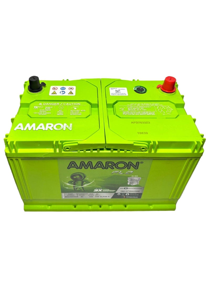 Amaron Car Battery 12V 85AH 105D31R-MF R-Layout - Image 3