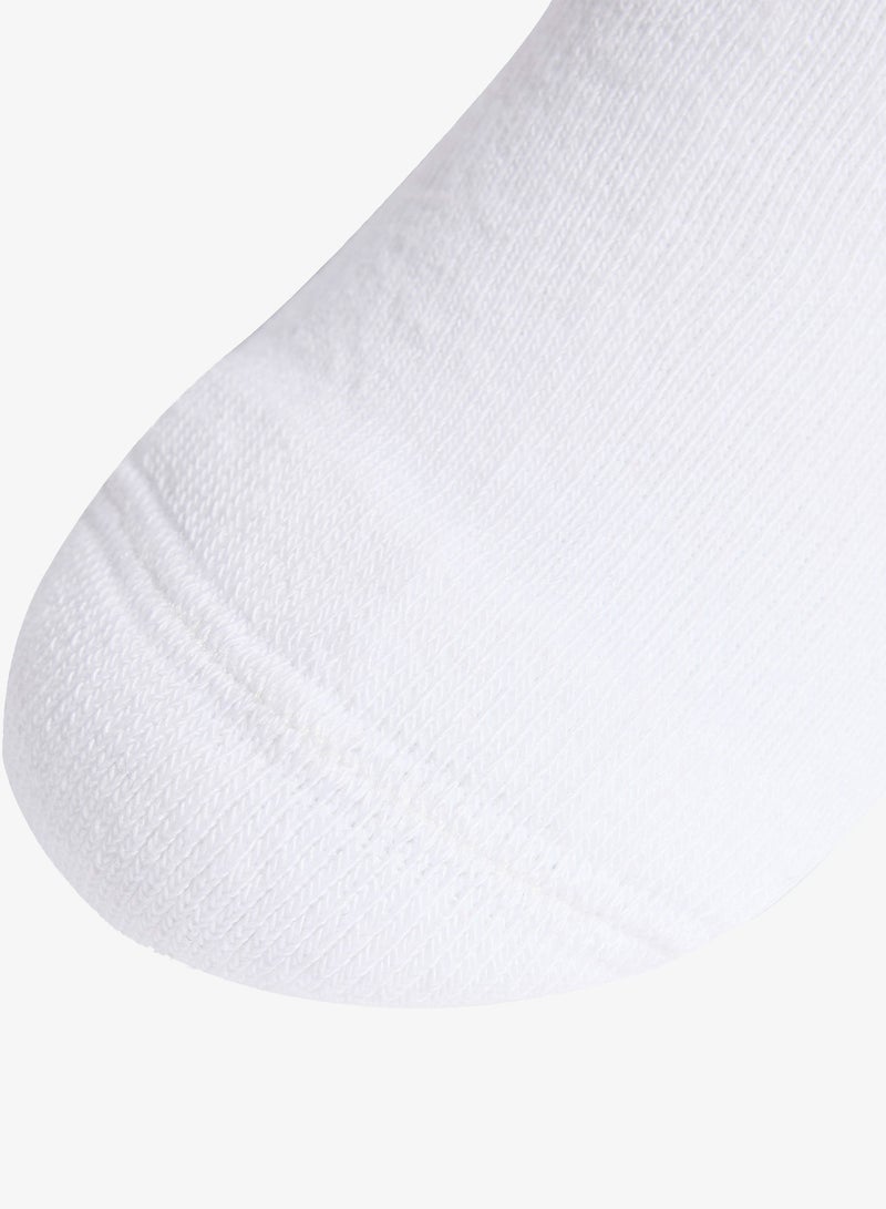 Adidas Kids 3 Pack Linear Crew Socks - Image 3