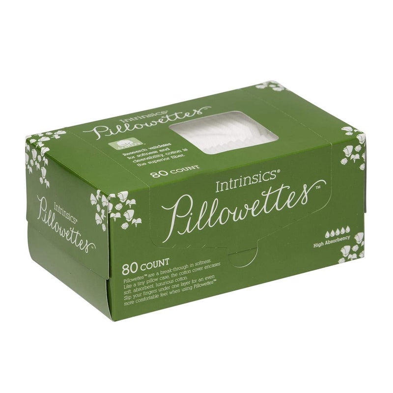 Intrinsics 100 Soft Cotton Pillowettes for Face  80 Count