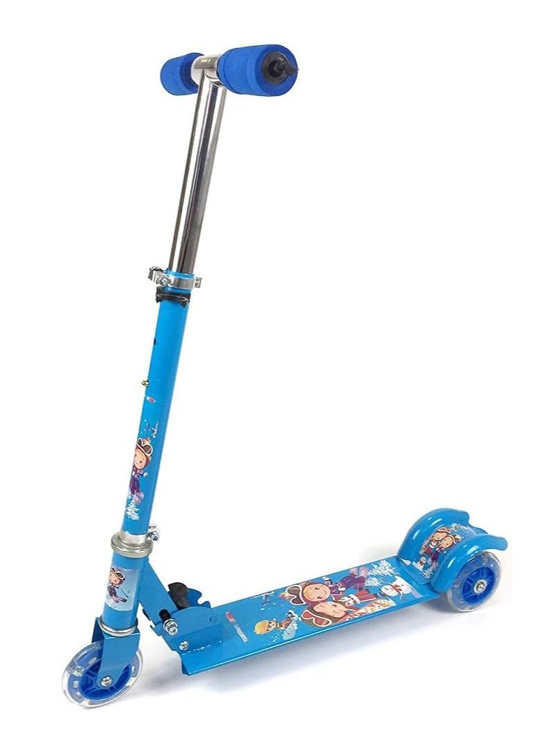 Generic Scooter for kids - 3 Wheel - Multiple designs - Blue  - Image 1
